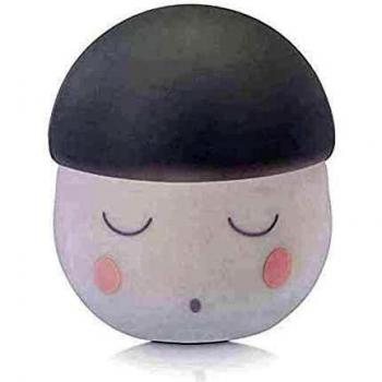 Babymoov Luz nocturna gris exprimible, luz de sueño de silicona suave, ayuda para dormir para bebés y niños, 200 horas de duración de la batería