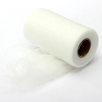 Laribbons Cinta de tul Rollo Carrete para los vestidos de Decoración / Tutu, de 6 pulgadas por 25 yardas