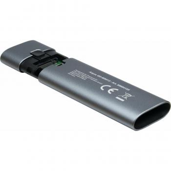 Inter-Tech Argus M.2 NVMe SSD Enclosure, USB-C, Aluminium Case