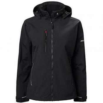 Musto Chaqueta de Abrigo para Vela y Vela Ligera Córcega 2 para Mujer Negro - Impermeable y Transpirable