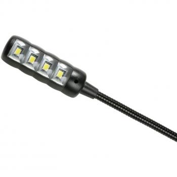 Lámpara Flexo LED con USB y 4 LED COB - Adam Hall SLED 1 ULTRA USB