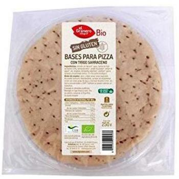 Granero Bases De Pizza Con Trigo Sarraceno Sin Gluten Bio 300 g