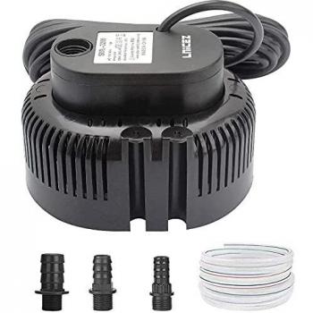 Bomba Sumergible Para Piscinas, SóTanos, Estanques De JardíN, Bomba De Agua Sucia Con Manguera De DesagüE Y Cable De AlimentacióN Extralargo De 25 Pies, 850 Gph En El Suelo, 3 Adaptadores