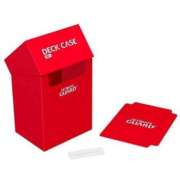 Ultimate Guard 10258H Êltimo Guardia - Caja Tarjetas de 80 Red Deck tamaño estándar Caso