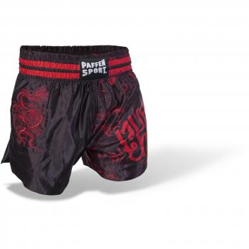 Paffen sport thai star thaicbaador para competicin y entrenamiento todo el ao unisex color schwarzrot dragon tamao small