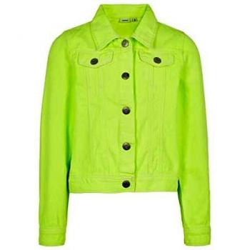 NAME IT Chaqueta de algodón para niña Color amarillo. 128
