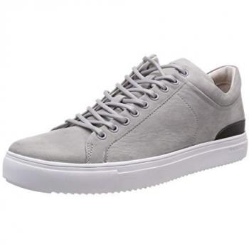 Blackstone PM56 Men's Hi-Top Sneakers - Silver Scone