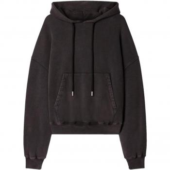 Off-White Men's Hooded Sweatshirt in Grey | Size XS | OMBB118F23FLE008 Color 1084