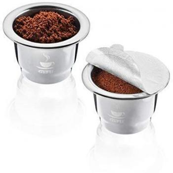 Gefu - Set de 2 cápsulas de café rellenables