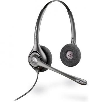 Auriculares Binaurales Duales HP Poly Supraplus HW261N con Funda