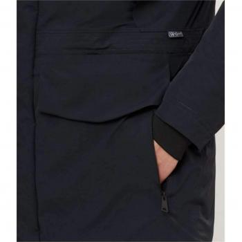 Napapijri Hombres Parka Impermeable Skidoo Negro M