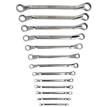 Juego de llaves de estrella dobles acodadas stainless steel, 13 piezas KS Tools 964.1150