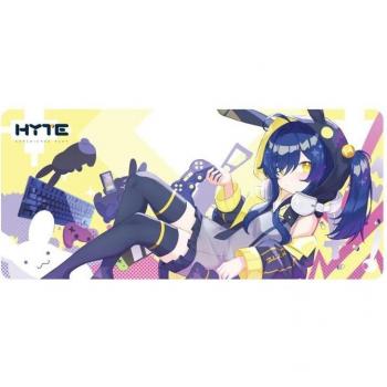 Hyte Bunny Splash Desk Pad - Alfombrilla de Escritorio Gaming Antideslizante, Multicolor, 900 x 400 mm