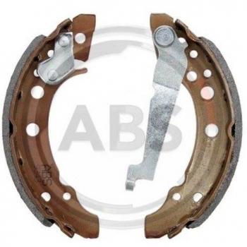 Juego de zapatas de frenos A.B.S. 9343 para VW y AUDI, incluye accesorios y es compatible con modelos Trommelbremsbacken