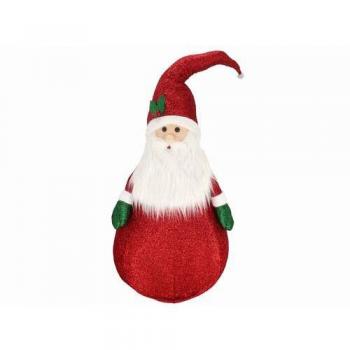 Figura decoración Navidad Santa Claus plegable 10 leds 200 cm