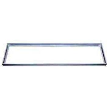 Kit de Montaje en Superficie para Panel LED 300mm x 1200mm en Aluminio Blanco