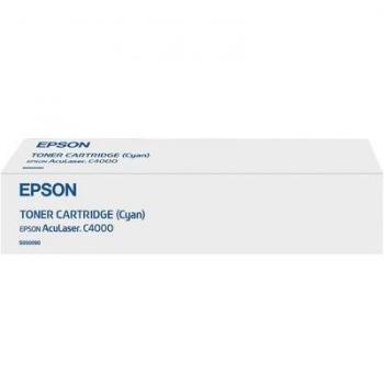 Toner Cian Epson Aculaser C-4000 S050090 - Compatible con impresoras Epson Aculaser, rendimiento de 10,000 páginas, tecnología láser, calidad de impresión profesional