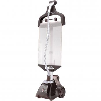 Rowenta IS6300D1 Master Valet Steamer - Cepilo de vapor vertical con soporte y percha integrada, 1500 W, color chocolate