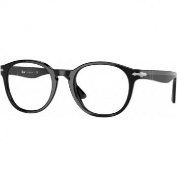 Persol PO3284V col. 95 Women's Pantos Black Eyewear - Stylish High-Quality Acetate Sunglasses, Unisex, Size: ONE SIZE