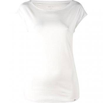 Marc Cain Women's White Basic Wide Neck T-Shirt Size M