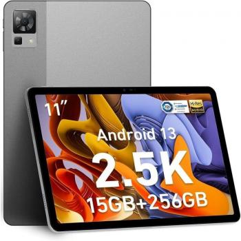 Doogee T30 Pro 2023 Tablet 11 4G, 15GB RAM, 256GB ROM (expandible a 2TB TF), pantalla IPS Full HD 2.5K (1600×2560