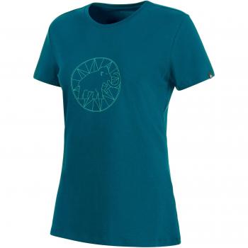 Mammut Logo - Camiseta, Mujer, Azul