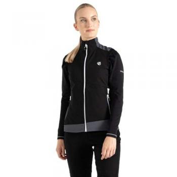 Dare2b Women's Avidly II Water-Repellent Softshell Gilet - Black, Size 12