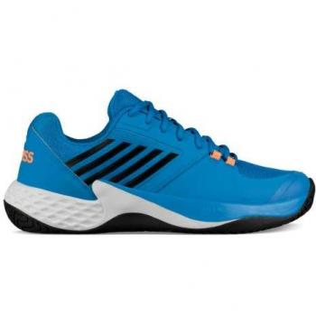 K-Swiss Aero Court Brilliant Zapatillas, Hombre, Azul/Negro/Blanco, 47 EU