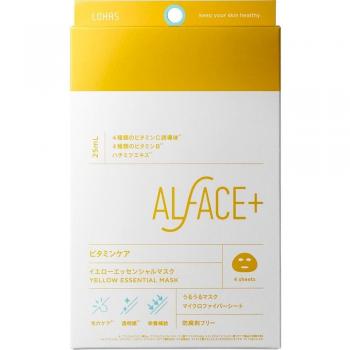 ALFACE+ Yellow Essential Sheet Mask 25ml x 4