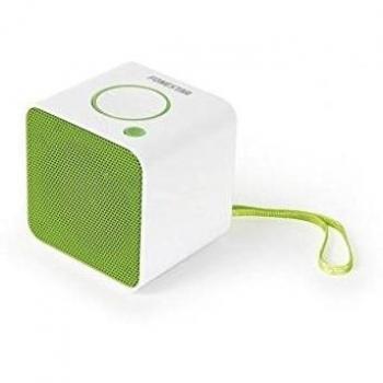 Altavoz Portátil Fonestar RU-33V en Verde con Receptor Bluetooth, Radio FM, MP3, Ranura Micro SD y Jack 3.5mm de 3W
