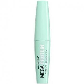 Wet n Wild Mega Protein Waterproof Volumizing and Lengthening Mascara, Very Black, 6 ml