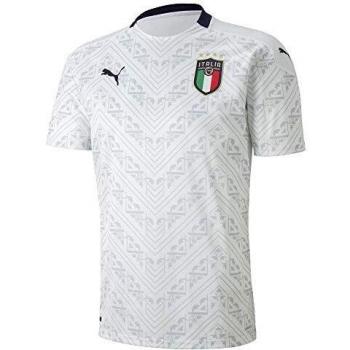PUMA FIGC Away Shirt Replica Maillot, Hombre, Puma White-Peacoat, M