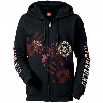 The Walking Dead Kill or Die cremallera con capucha, hombre Chaqueta con capucha negro Medium