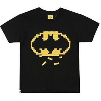 LEGO Brick Logo Camiseta, Negro, 7-8 años para Niños