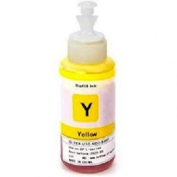 Tinta Compatible Epson Amarillo 102 EcoTank 70ml para modelos ET-2700, 2750, 3700, 3750 y 4750