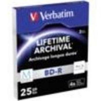 Verbatim 43827 - Disco BD-R de 25 GB, 4X