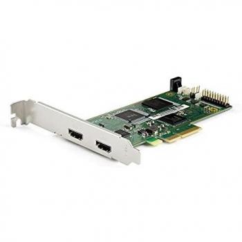 StarTech.com 4K 60Hz HDMI Capture Card with HDR10 - PCI Express x4 Video Recorder for Desktop, Supports H.264