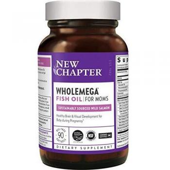 Newchapter Wholemega Prenatal Softgels - Pack of 90 Softgels