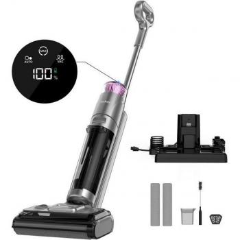 Aspirador Redkey W13 3 en 1 Inalámbrico con Función de Limpieza y Secado Automático, Potencia de 200W, Succión de 17.5 kPa, Autonomía de