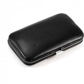 Set de Manicura Profesional 5 Piezas con Estuche - Herramientas de Belleza en Polipropileno Negro