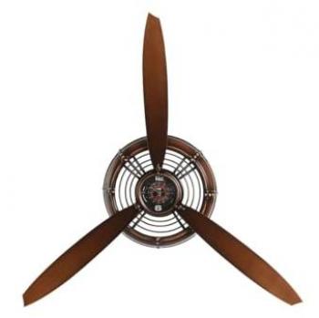 Reloj de Pared Home ESPRIT Cobre PVC Metal Hélices 75,5 x 8 x 75 cm