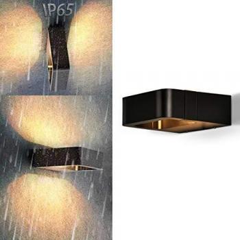 Aplique de pared LED KURRT 7W IP65 Blanco Cálido