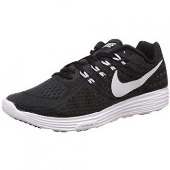 Nike Lunartempo 2, Zapatillas de Running para Hombre, Negro / Blanco / Gris