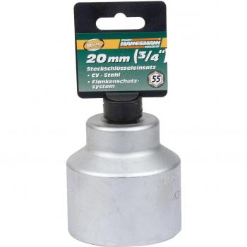 Mannesmann - M19455 - 3/4 Cabeza de llave de vaso, 55 mm, DIN3124,