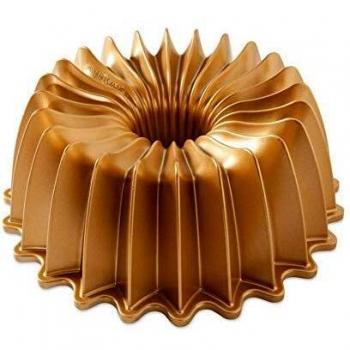 Molde Bundt Brilliance de Aluminio Antiadherente 2,4 Litros Nordic Ware
