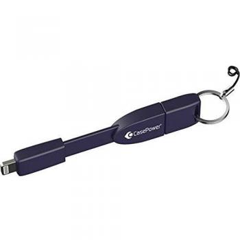 Casepower 800001 - Cable Lightning para Smartphone o Tablet, Color Azul Oscuro