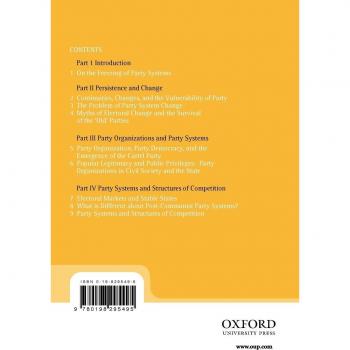 Oxford University Press Party System Change: Theoretical Approaches and Interpretations
