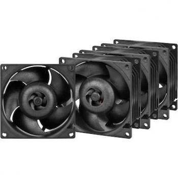 Ventilador de Servidor ARCTIC S8038-7K - 80 mm - Pack de 4 Piezas - Negro - Operación Continua