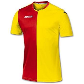 Joma 100157.906 - Camiseta de equipación de manga corta para hombre, color amarillo / rojo, talla M