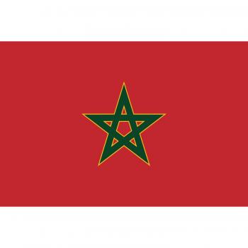 DIPLOMAT-FLAGS Royal Flag of Morocco | Royal du Maroc | ?????? ??????? ?????? Bandera | Bandera Paisaje | 0.06m² | 20x30cm Banderas de Coche